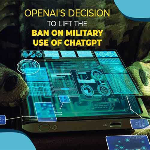 OpenAI's decision to lift the ban on military use of ChatGP