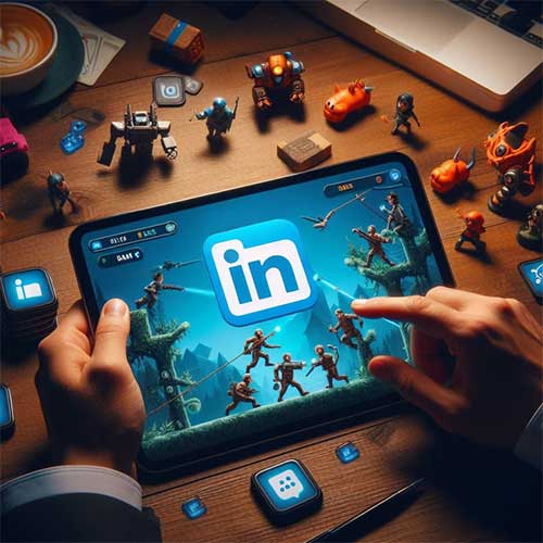LinkedIn’s introduction of gaming raises concern