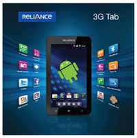 Reliance Communications rolls out 3G Tablet