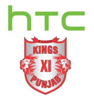 Kings XI Punjab partners with HTC as Official Principal Sponsor for IPL 8