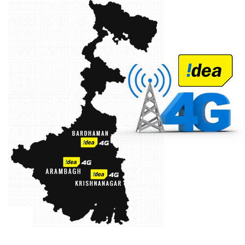 Idea launches 4G services in Bardhaman, Krishnanagar and Arambagh