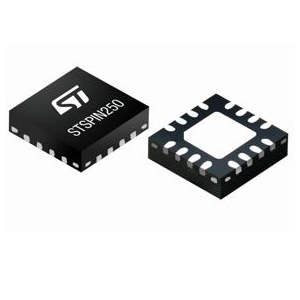 STMicroelectronics unveils STSPIN250 Single-Chip 2.6A Driver