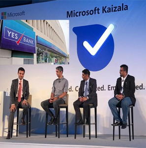 Microsoft powers YES BANK with Kaizala to enhance Employee’s Productivity