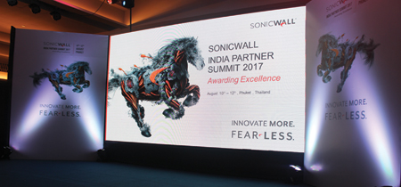 SonicWALL India Partner Summit 2017-Awarding Excellence