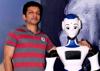 The first Indian Humanoid Multi-purpose Service robot