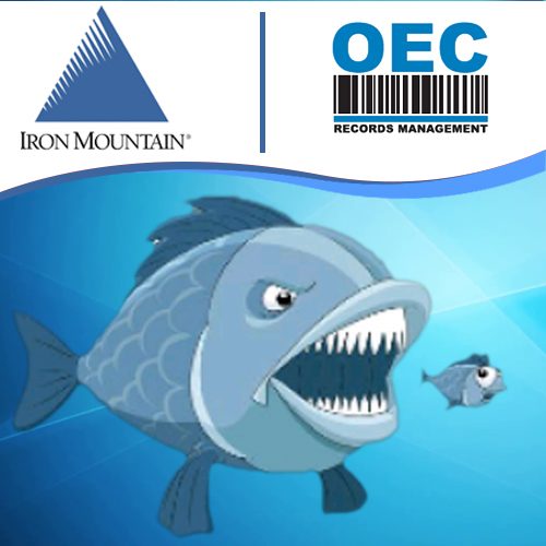 Iron Mountain takes over OEC Records Management
