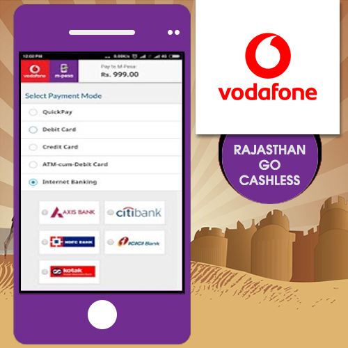 Vodafone M- Pesa helping rural Rajasthan go Cashless