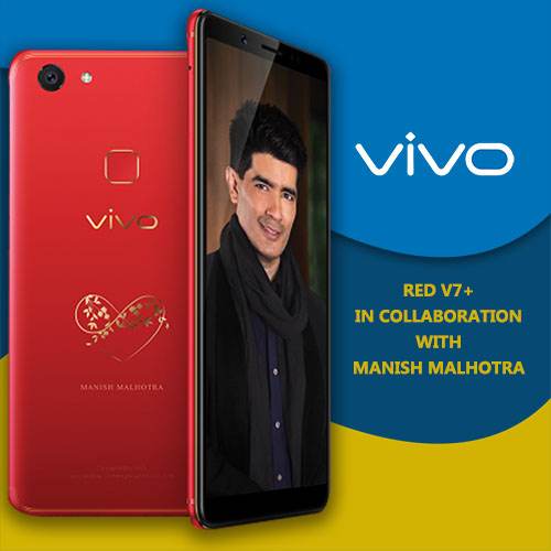 Vivo presents Infinite Red V7+ in collaboration with Manish Malhotra