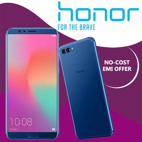 Honor announces No-Cost EMI offer on View 10 and Honor 7X Exclusively on Amazon.in