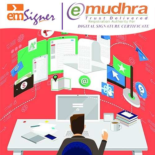 emSigner by eMudhra encourages businesses to become paperless