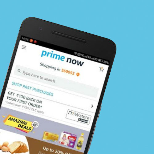 Amazon.in rebrands Amazon now offering as “Prime Now”