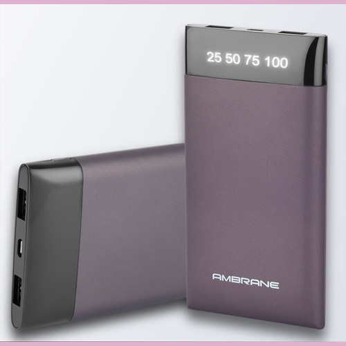 Ambrane extends its Power Bank series with newest 10,000mAh PP10 Plush