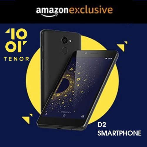 10.or launches its D2 smartphone exclusively on Amazon