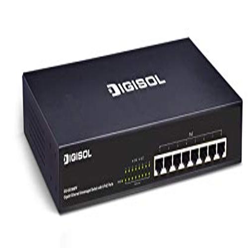 DIGISOL releases 8 Port Gigabit Ethernet Smart Managed Switch