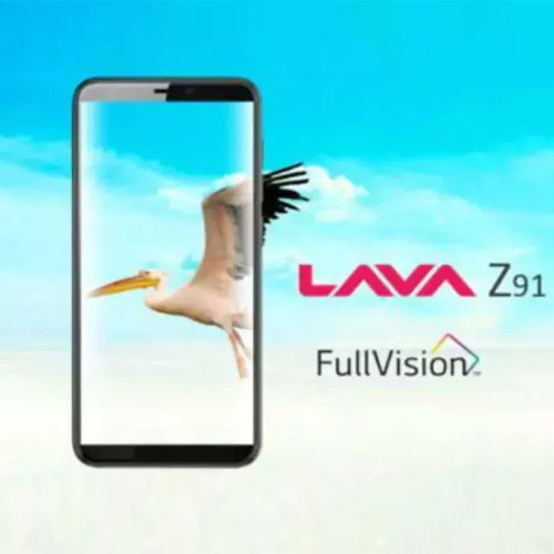 Lava debuts Z91 smartphone with Face Unlock feature at Rs.7,999/-