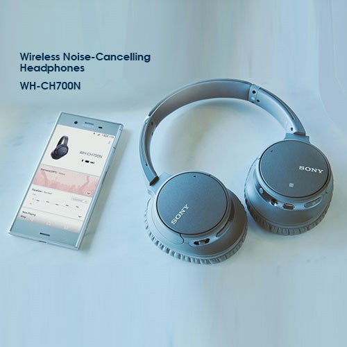 Sony unveils wireless noise-cancelling headphones WH-CH700N