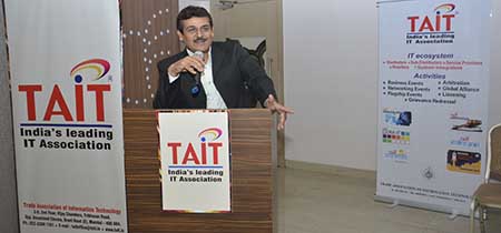 TAIT organizes session on "How to adopt and grow Your Business in the Digital First World" by Manoj Kotak