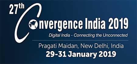 Global brands to showcase cutting-edge technologies at the 27th Convergence India 2019 Expo