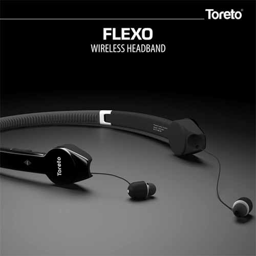 Toreto introduces "Flexo" - its wireless retractable bluetooth headband headset