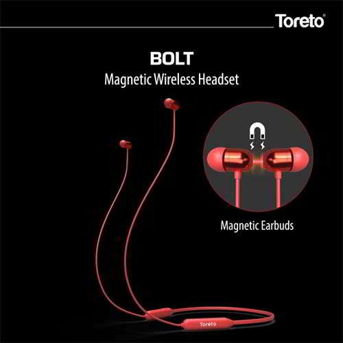 Toreto unleashes BOLT, a magnetic wireless headset