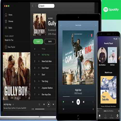 Spotify is now among top three players in music in India