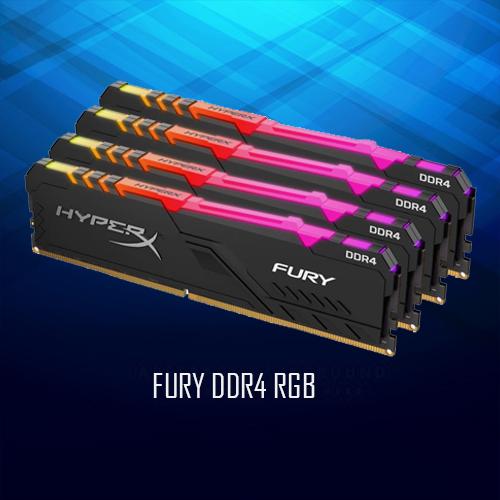HyperX unveils its FURY DDR4 RGB memory modules