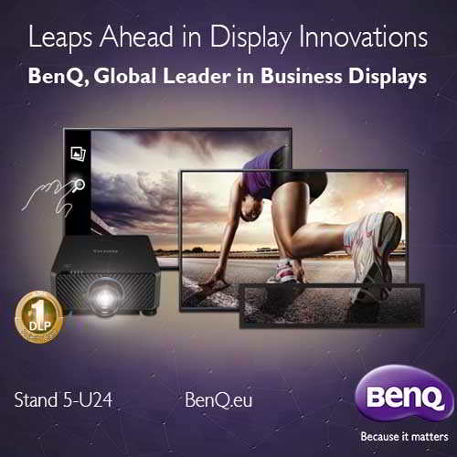 BenQ brings corporate display solutions designed for collaborative and smart workplaces