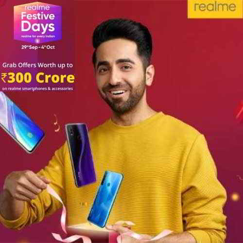 Realme Offers discounts worth Rs 300 crores during Flipkart Big Billion Day