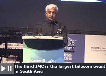 Anshu Prakash, Secretary, Department of Telecommunications India at India Mobile Congress 2019