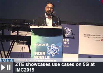 Anish Sharma - CMO - ZTEIndia at India Mobile Congress 2019