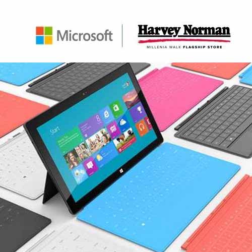 Microsoft launches synchronized shopping experience in Harvey Norman