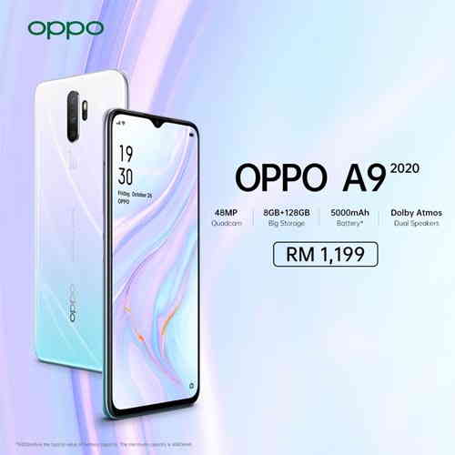 OPPO unveils new Vanilla Mint color variant of the A9 2020