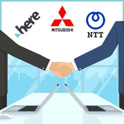 HERE Technologies joins hands with Mitsubishi and Nippon