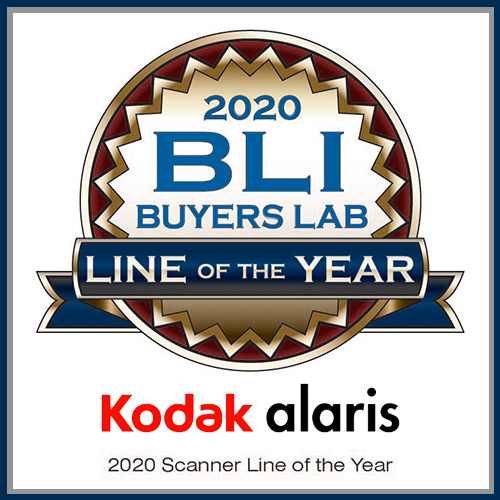 Kodak Alaris wins BLI’s Scanner Line of the Year award