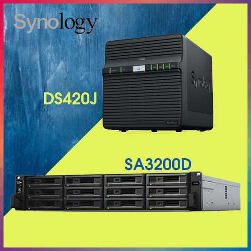 Synology launches SA3200D dual controller storage system & DiskStation DS420j