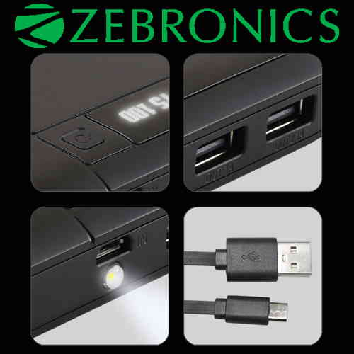 Zebronics brings ZEB MC 10000C power bank