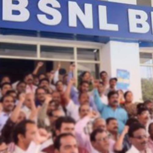 BSNL employees called for hunger strike over grievances