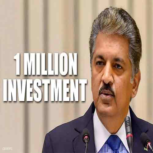 Hapramp gains USD 1 million investment from Anand Mahindra