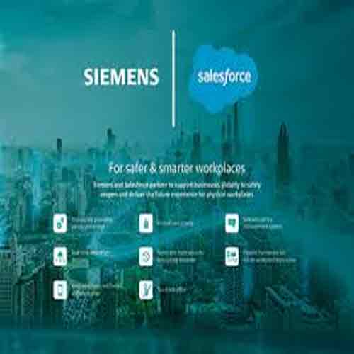 Siemens and Salesforce comes together to develop a new workplace technology suite