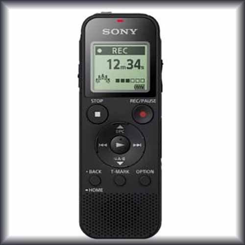 Sony unveils digital voice recorder ICD-PX470