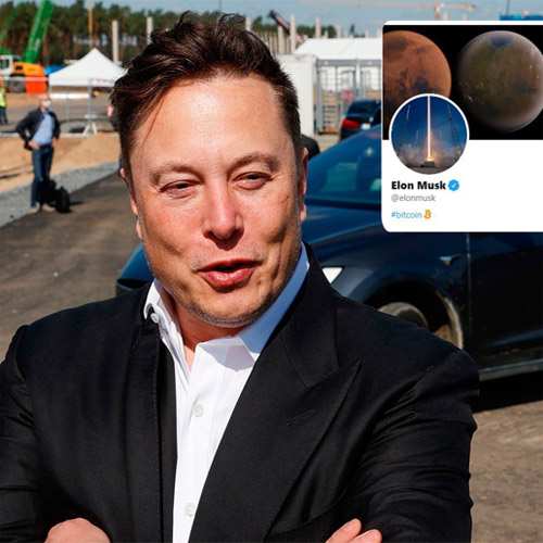 Bitcoin jumps 20% after Elon Musk adds #bitcoin to his Twitter bio
