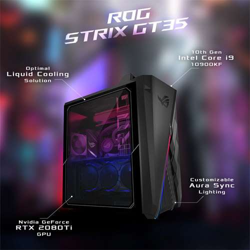 ASUS ROG brings Strix GA35 and ROG Strix GT35 Gaming Desktops