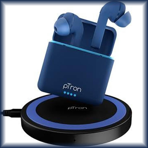 pTron Debuts its 1st fully Wireless TWS with FREE Qi charger