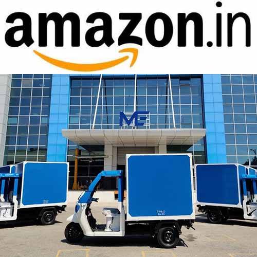 Amazon India partners with Mahindra Electric for electric mobility