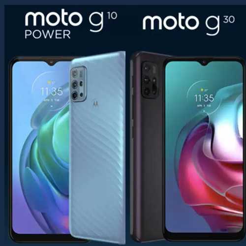 Motorola debuts moto g10 Power and g30 with power packed features