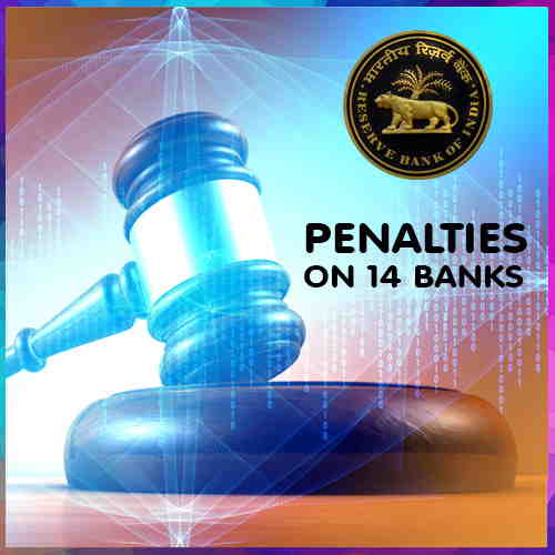 RBI thrusts penalties on 14 banks for various rule violations
