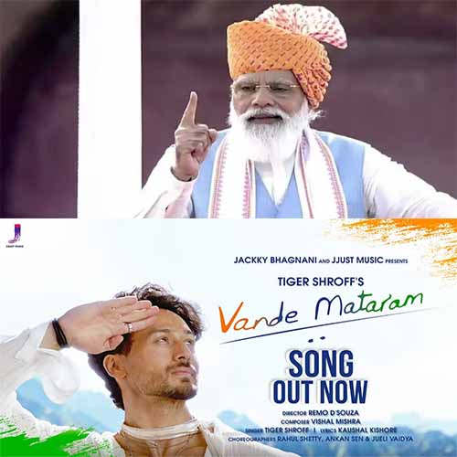 PM Narendra Modi praises Tiger Shroff's new song Vande Mataram