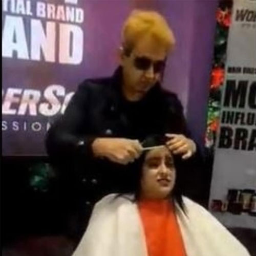 Video of hair stylist Jawed Habib spitting on woman's hair goes viral