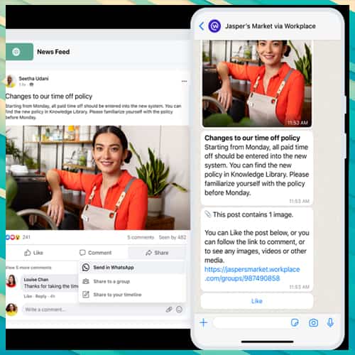 Meta announces Workplace platform with WhatsApp