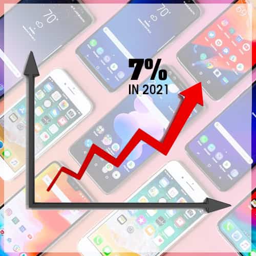 India’s Smartphone Market increased by 7% in 2021: IDC